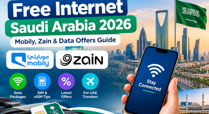 Free Internet Saudi Arabia 2026 Mobily & Zain Data Offers - ikzat
